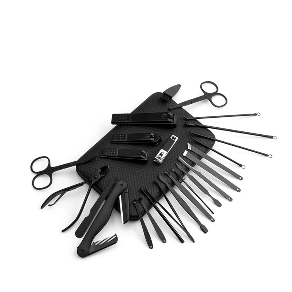 Manicure Set Professional Stainless Steel Pedicure Sets Nail Clipper