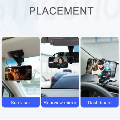 Dashboard Car Phone Holder 360 Degree Rotation Mount