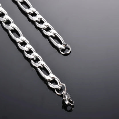 925 Sterling Silver Necklace Long Chain Lobster Clasp for Men Women