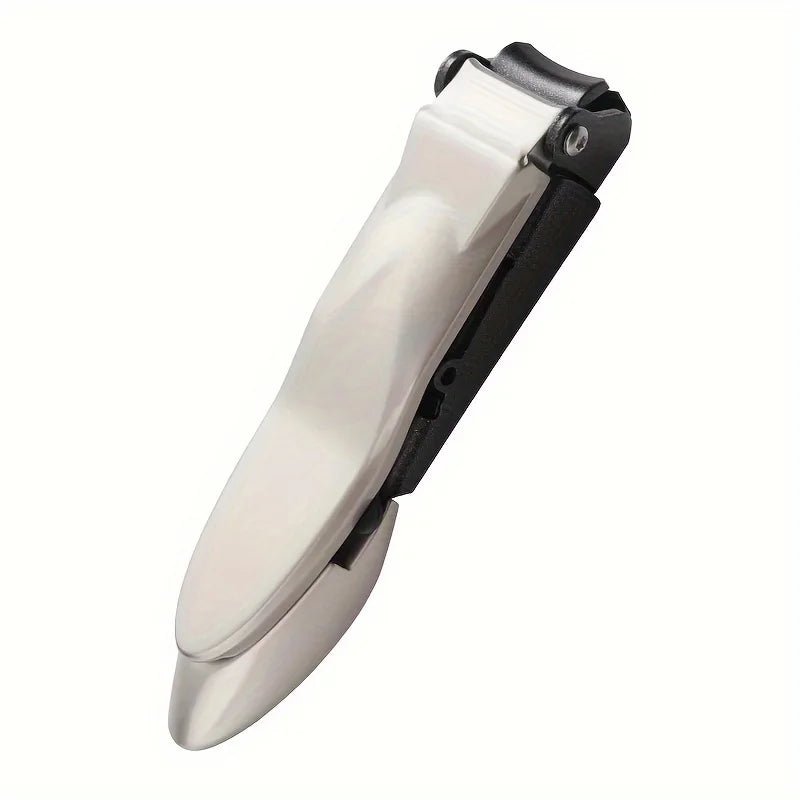 Nail Clippers for Men with Catcher Sharp Self Collecting Nail Cutters