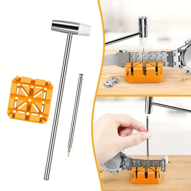 Watch Repair Tool Set Remove Adjust Watchband Fixed Booth Tuning Device