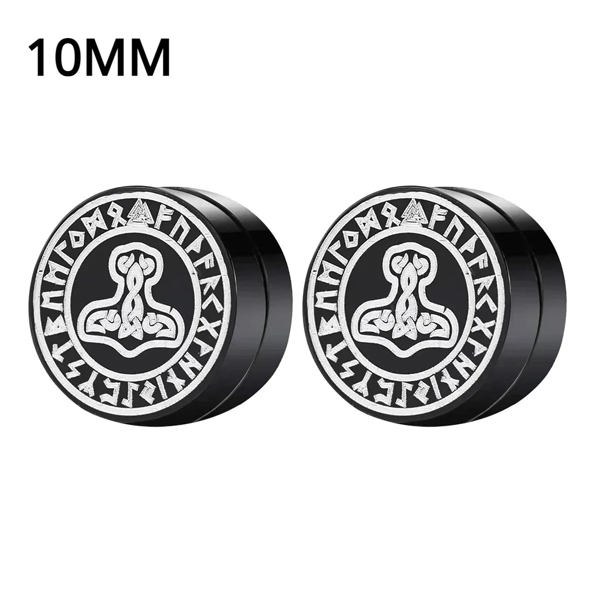 1Pairs Crystal Strong Magnetic Ear Stud Clip Earrings for Men and Women