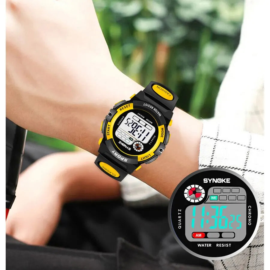 Multifunctional Student Children Digital Watch Sports Waterproof