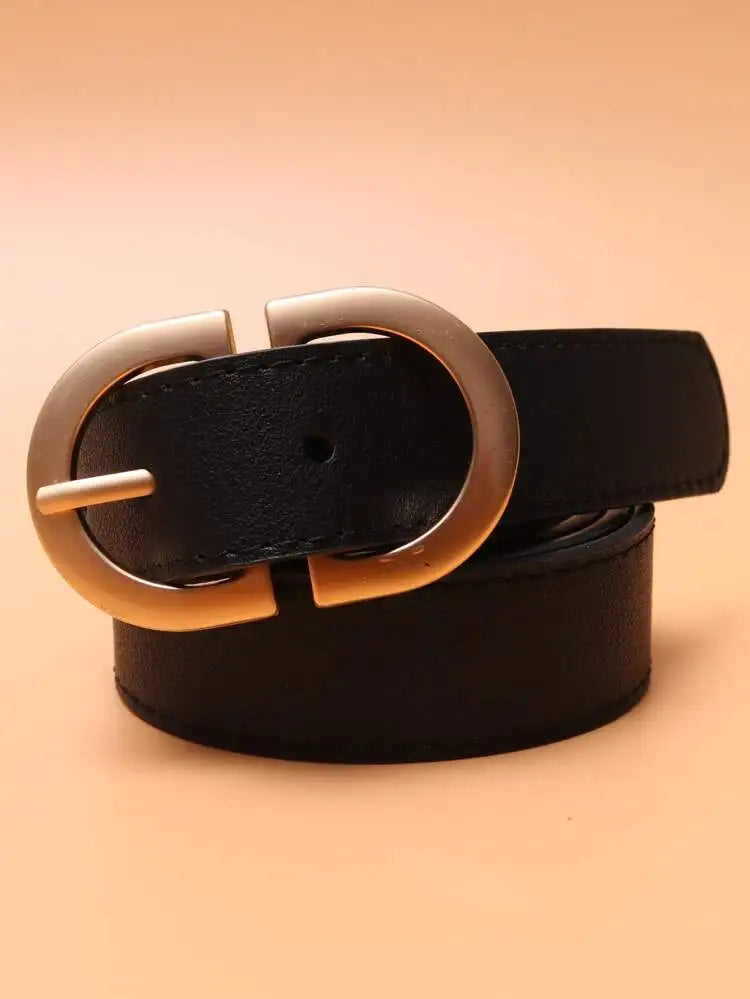 Womens Leather Belt for Jeans Pants Dress