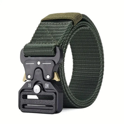 Outdoor Tactical Multi Function Canvas Mens Belt