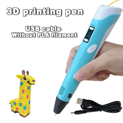 3D Printing Pen DIY Three dimensional Painting Children Toys Fun Camouflage