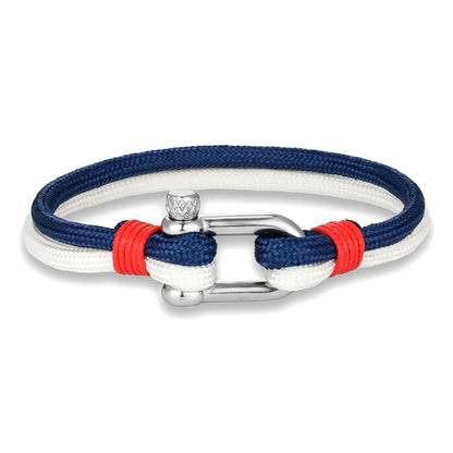 Navy Style Sport Camping Paracord Survival Bracelet for Men Women