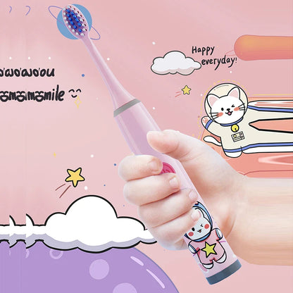 Childrens Electric Toothbrush Soft Hair Cleaning Brush