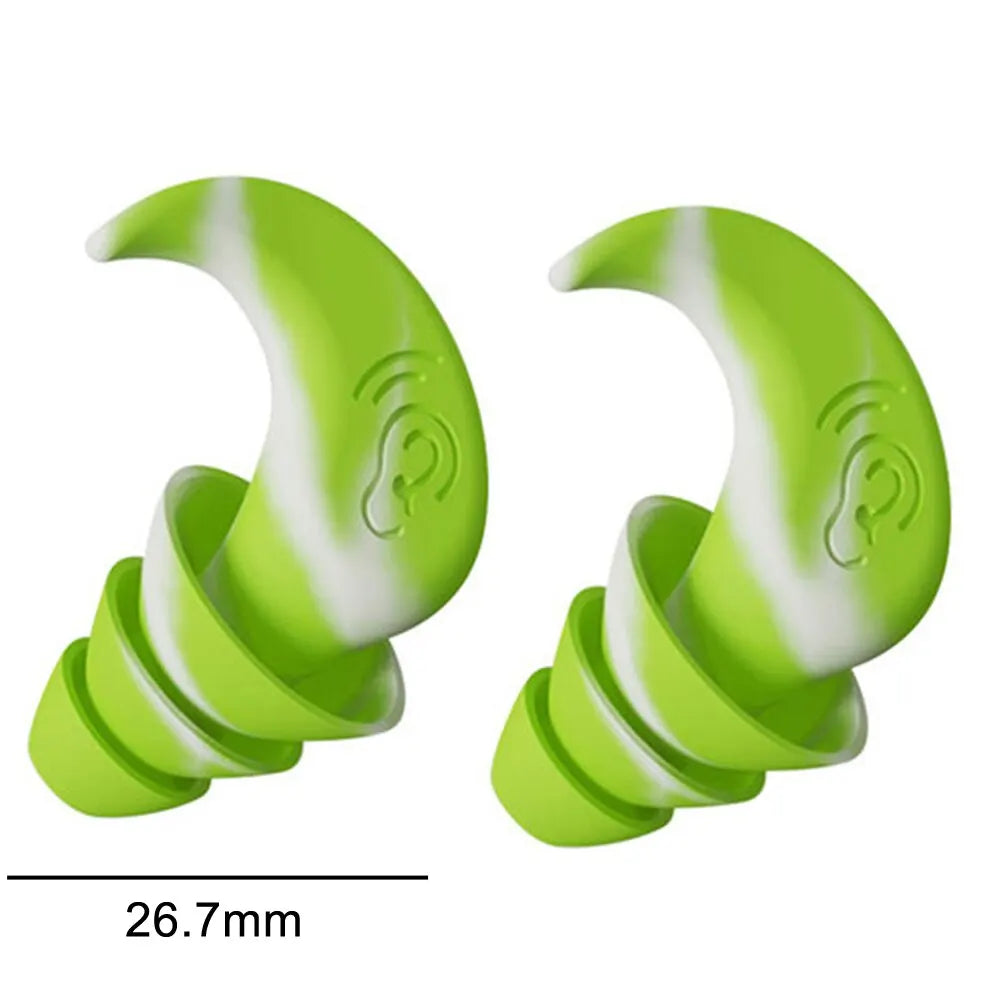 Anti Noise Silicone Earplugs Waterproof Swimming Ear Plugs