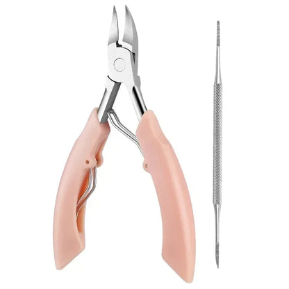 Toenail Ingrown Cuticle Nipper Clipper Edge Cutter Scissor Nail Pliers Tool