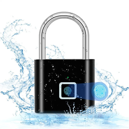 Fingerprint Lock Keyless Waterproof Anti Theft Smart Lock Fingerprint Padlock