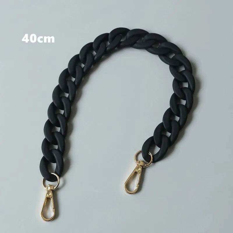 40cm Women Bag Strap Replacement Long Panel Wide Bag Chain