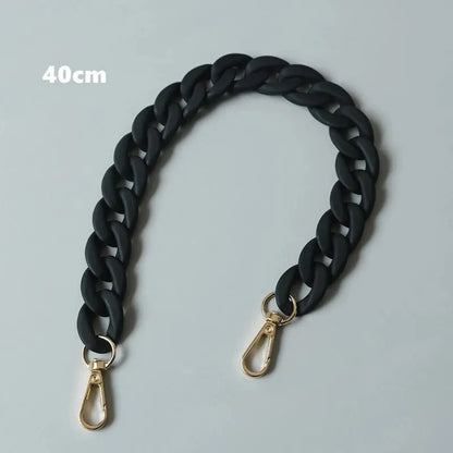 40cm Women Bag Strap Replacement Long Panel Wide Bag Chain