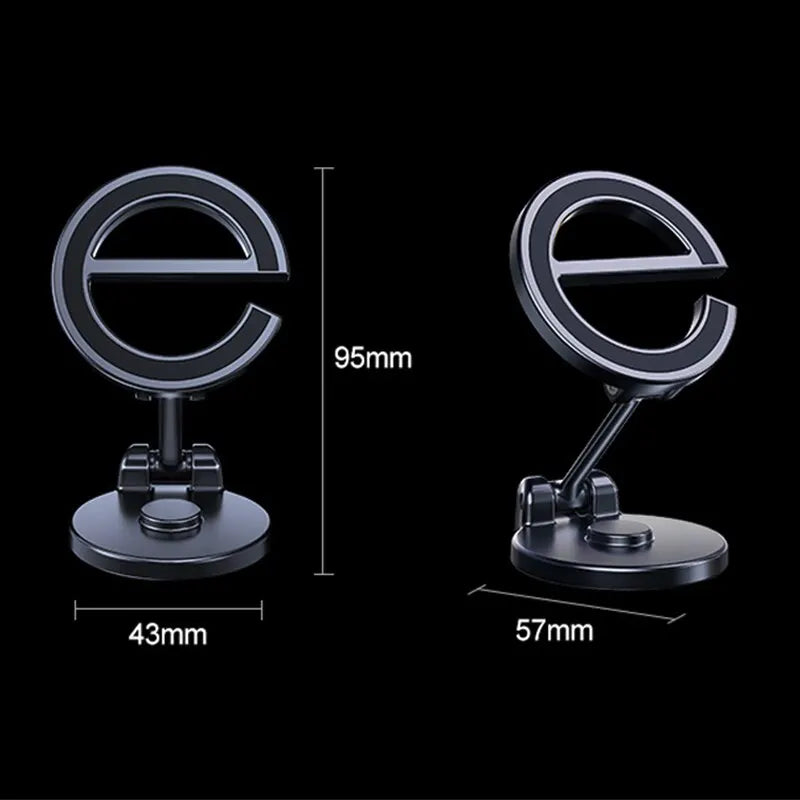 720 Rotate Magnetic Car Phone Holder Stand Magnet Mount