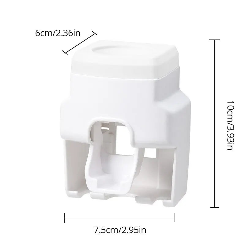 Automatic Toothpaste Dispenser Toothbrush Holder Squeezer