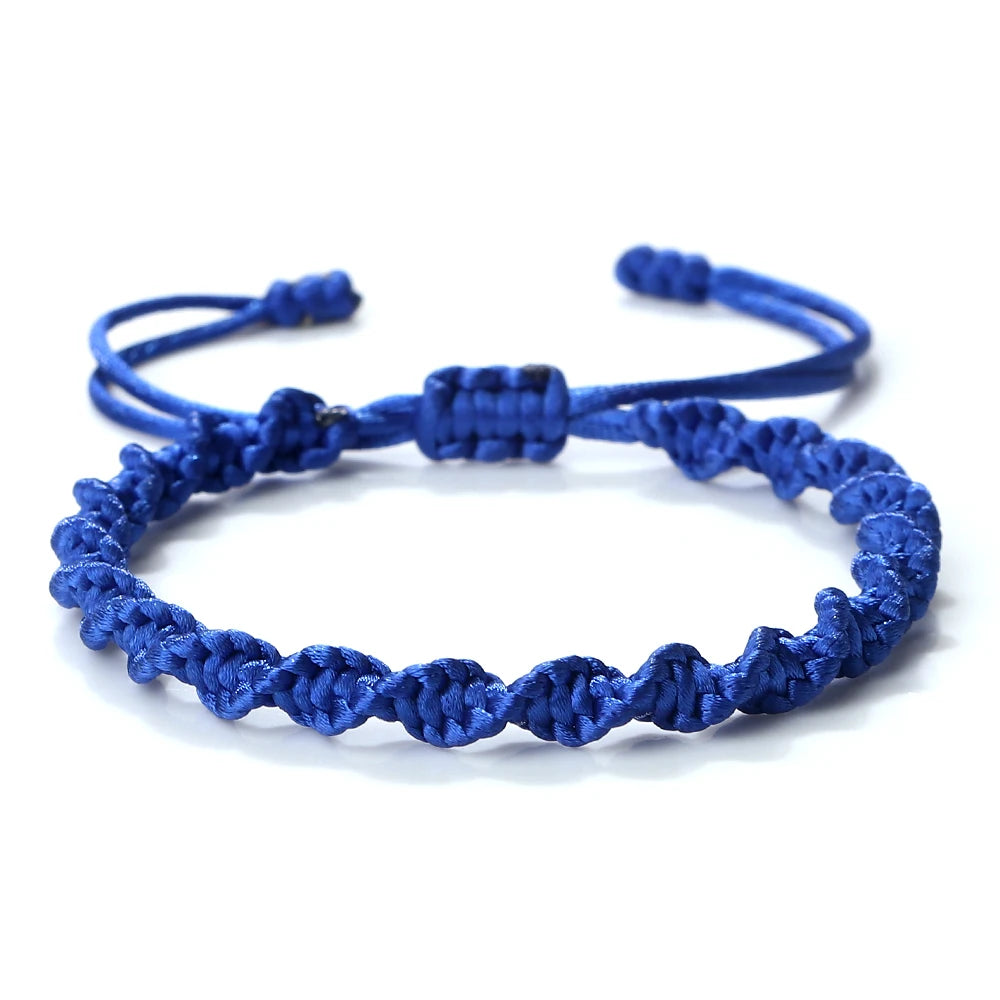 Multicolor Rope Lucky knots Womens Mens Bracelet