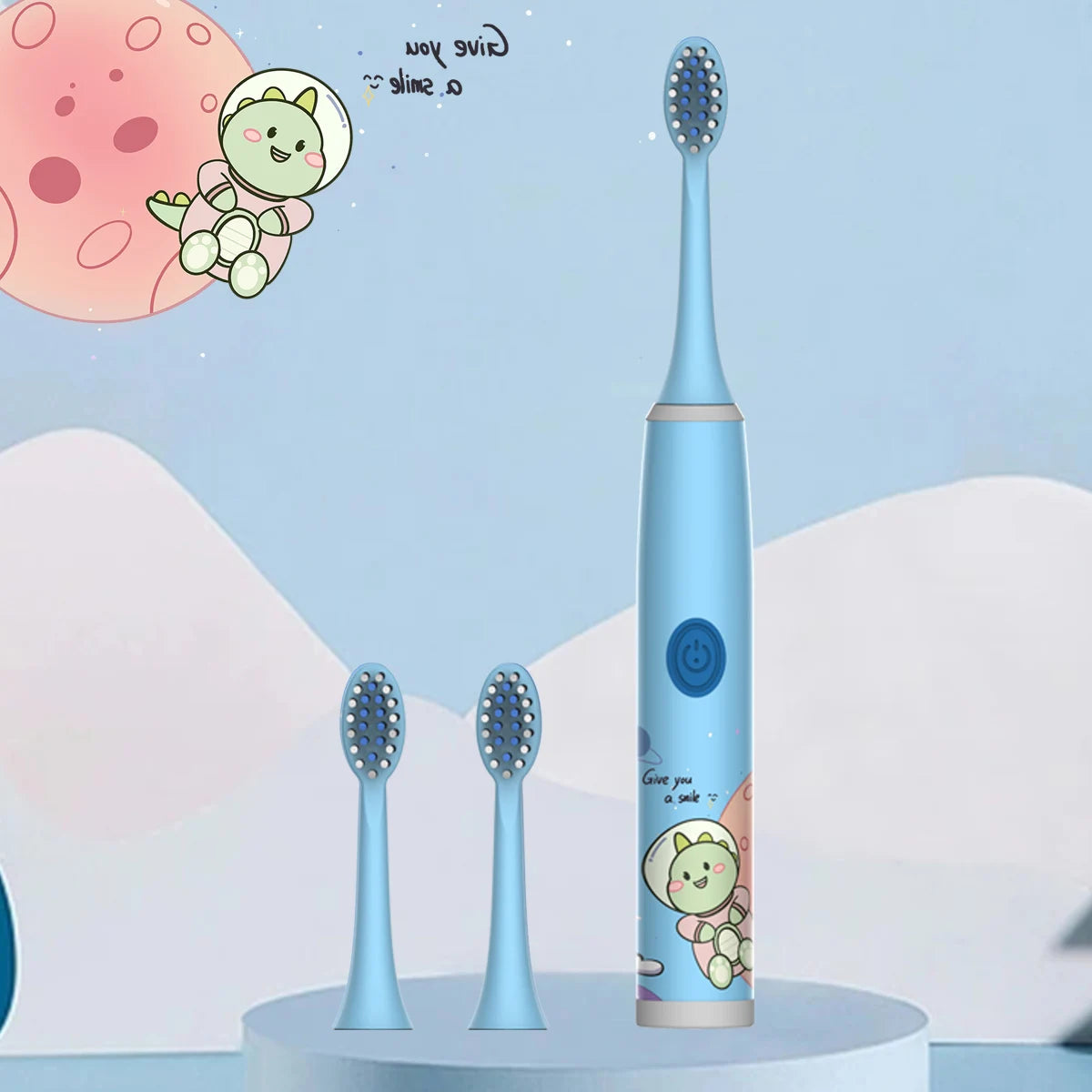 Childrens Electric Toothbrush Soft Hair Cleaning Brush