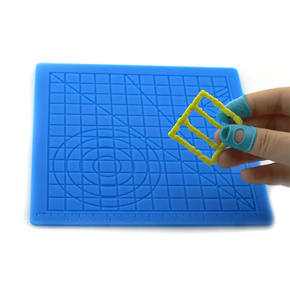 3D Printing Pen Silicone Mat Drawing Pad With Heat Proof Finger Sleeve