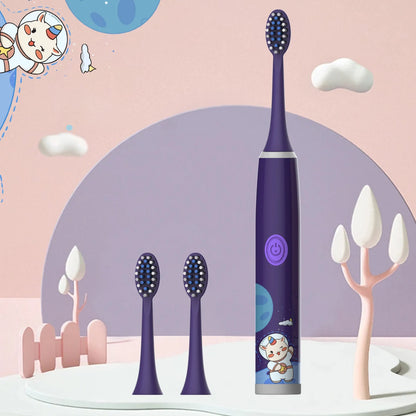 Childrens Electric Toothbrush Soft Hair Cleaning Brush