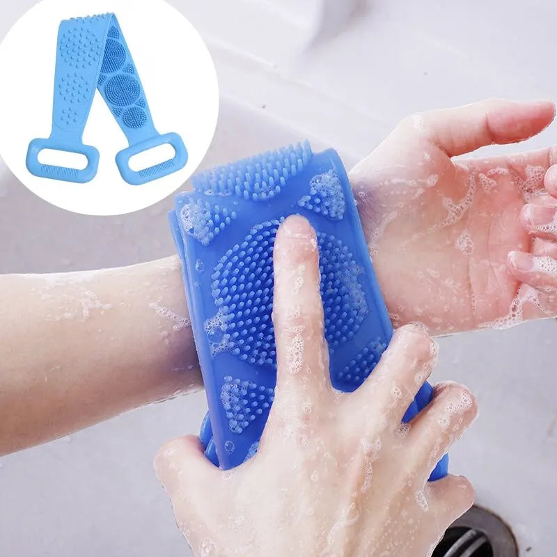 Bath Brushes Body Sponge Silicone Scrubber