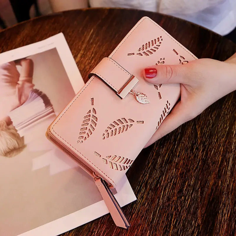 Fashion PU Leather Womens Wallet Purse