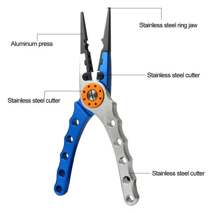 Fishing Pliers Line Cutter Knot Aluminum Alloy Scissors