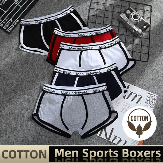 Mens Sports Boxers Shorts Underpants Underwear Breathable