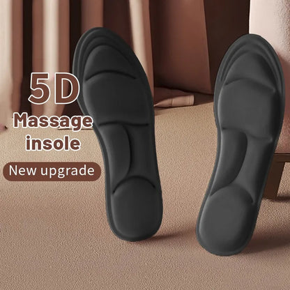 5D Sport Shoes Insoles Breathable Cushion Orthopedic