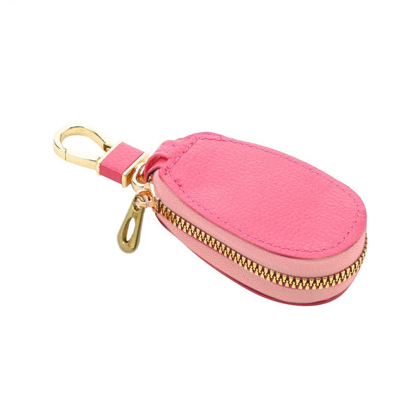 Car Key Wallets Unisex Zipper Door Keys Storage Mini Portable