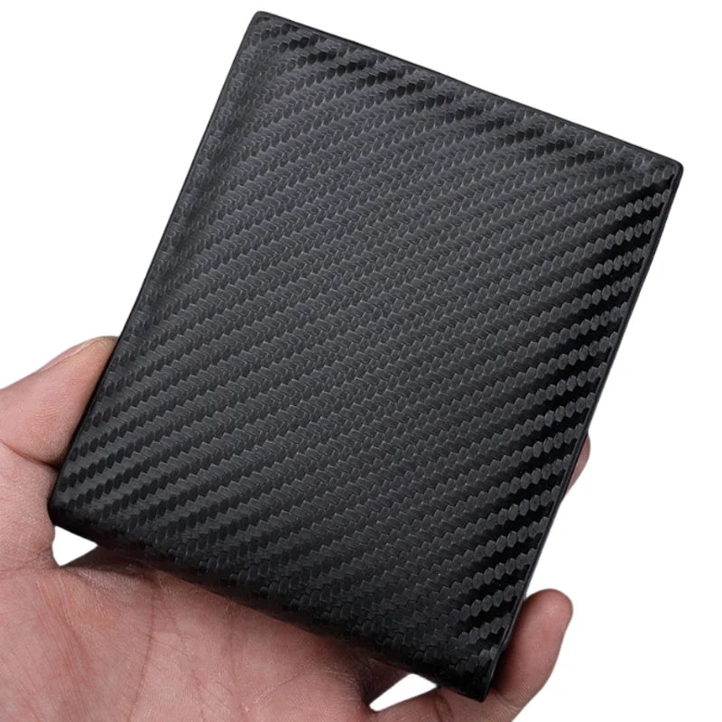 Carbon Fiber Mens Wallet Card Holder