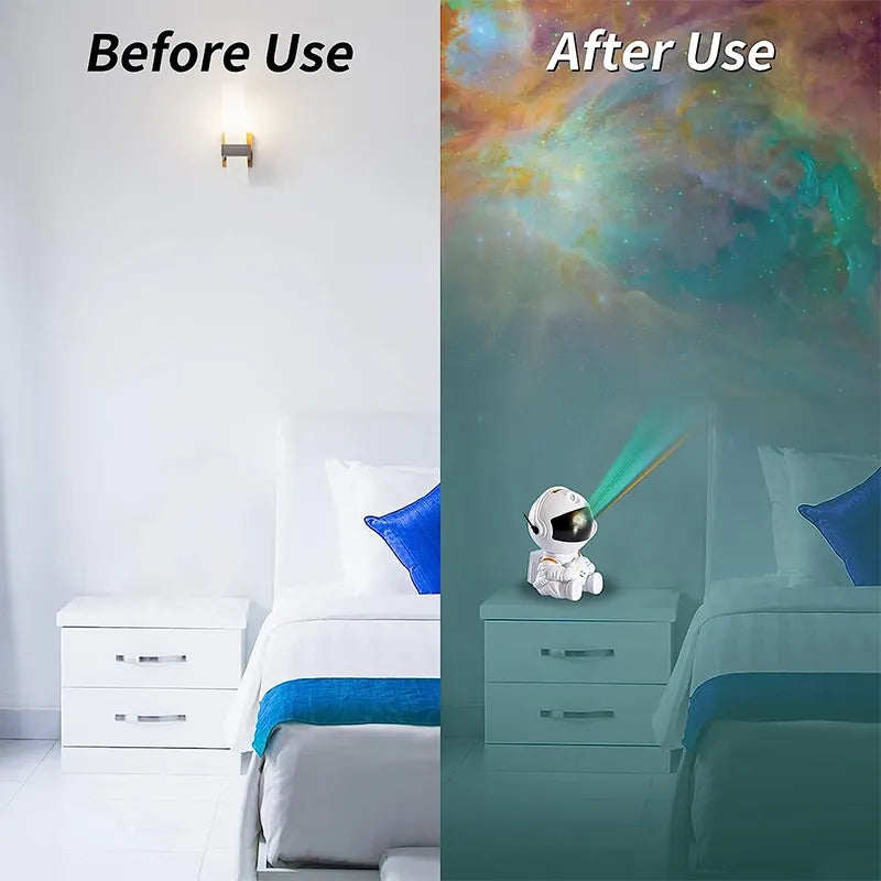 Galaxy Star Projector LED Night Light Lamp