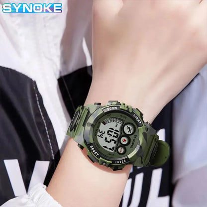 Student Sports Kids 50M Waterproof Children Digital Watch