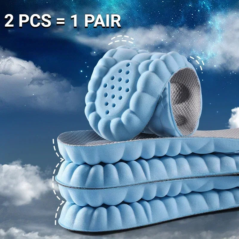 Ultra Comfort 4D Massage Shoe Insoles Say Goodbye to Foot Pain