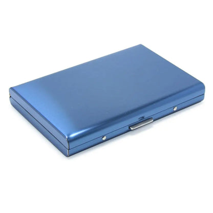 Fashion Durable 6 Card Slots Card Holder Stainless Steel Case