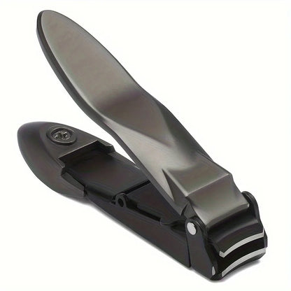 Nail Clippers for Men with Catcher Sharp Self Collecting Nail Cutters