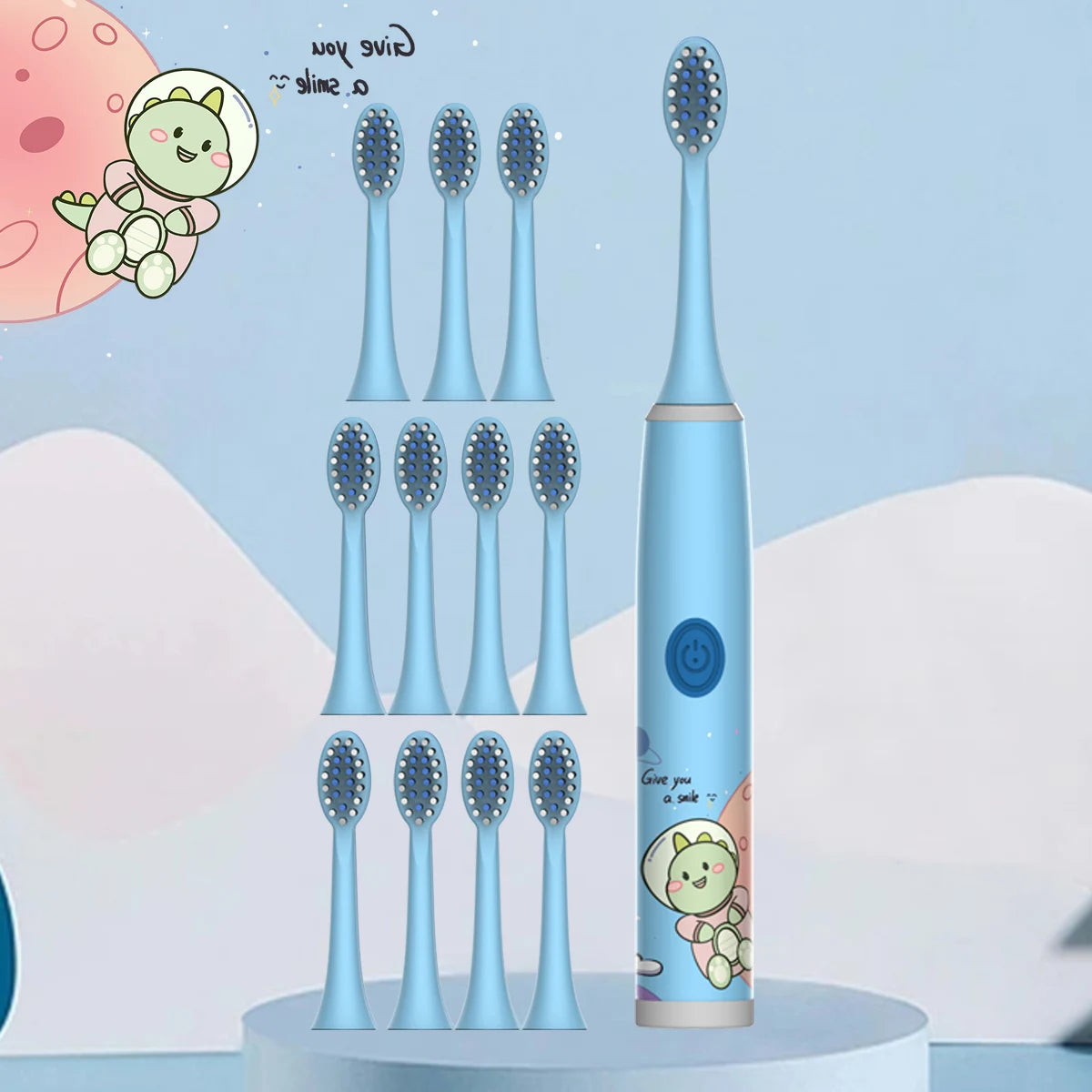 Childrens Electric Toothbrush Soft Hair Cleaning Brush