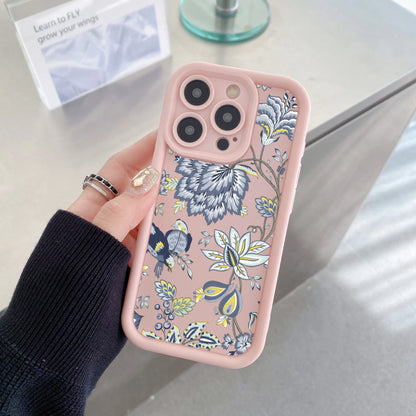 Flower Printed Phone Case For iPhone 15 14 13