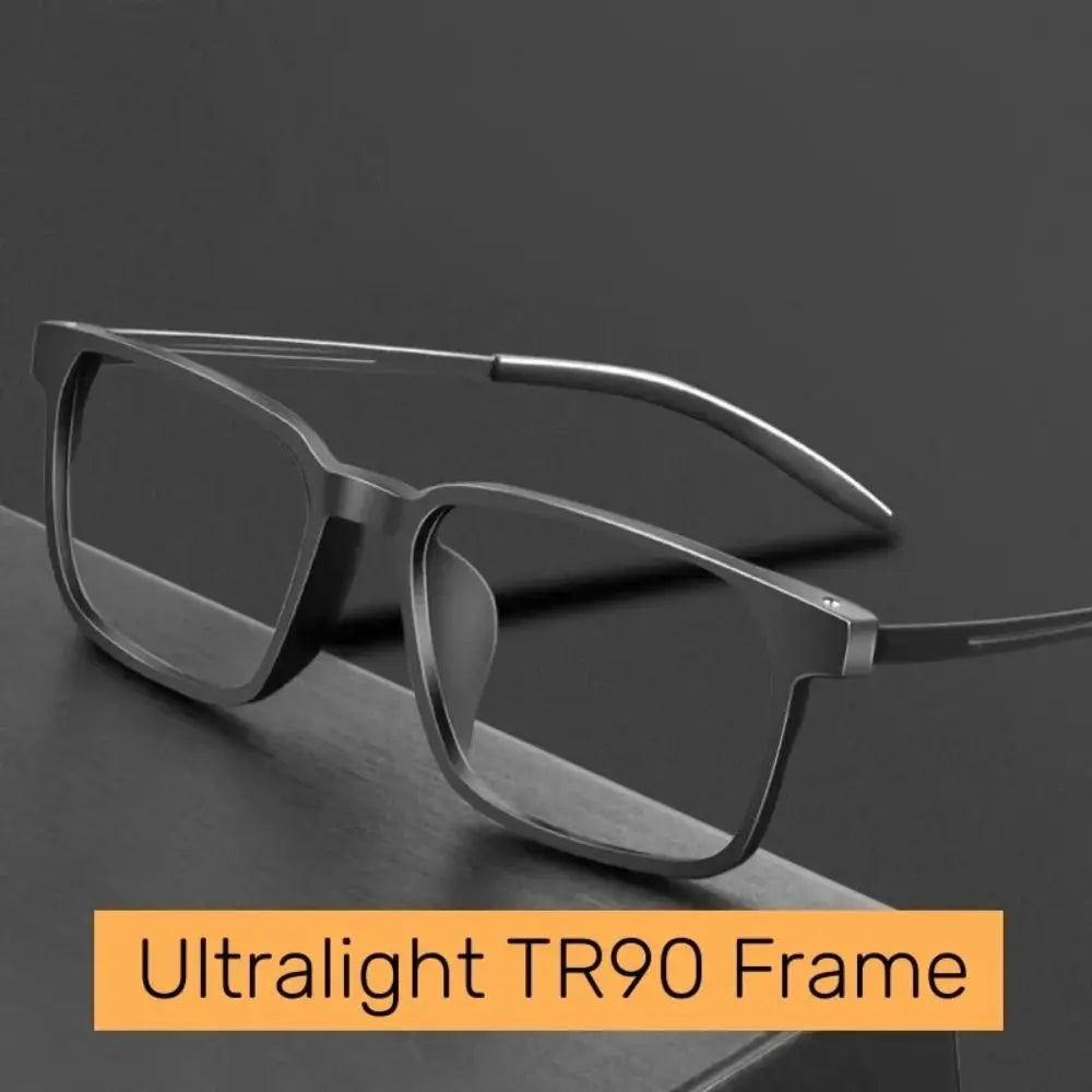 Titanium Reading Glasses for Mens Anti Blue Light Eyewear