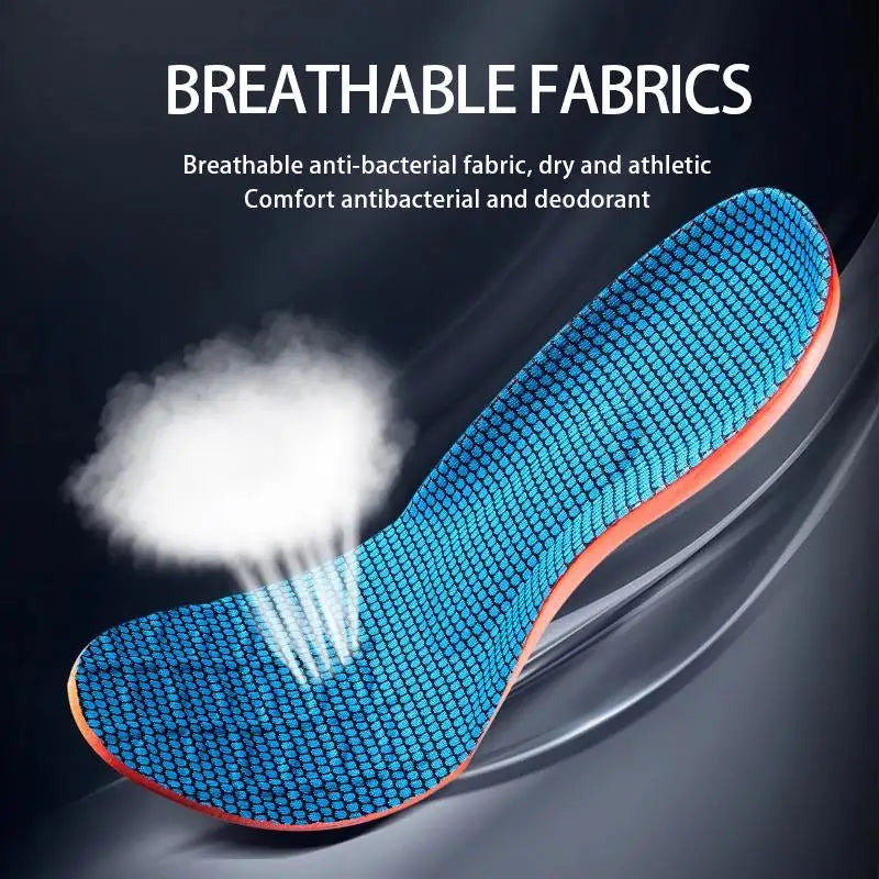 Orthopedic Shoe Insoles for Shock Absorption Breathable Pain Free