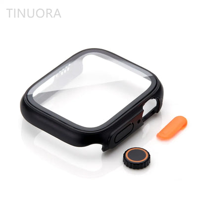 Glass and Case for Apple Watch Screen Protector Cover Bumper