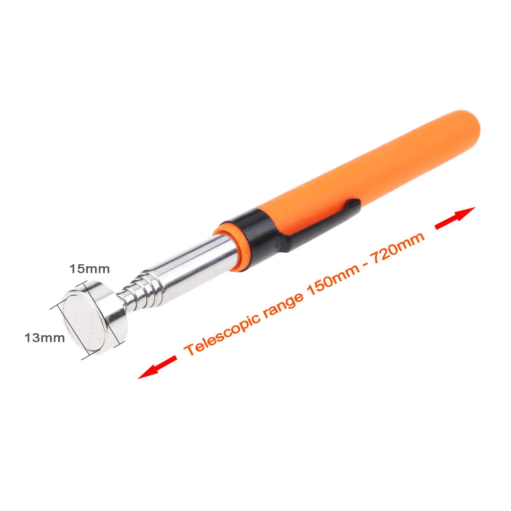 Mini Portable Telescopic Magnetic Magnet Pen Pickup Rod Stick