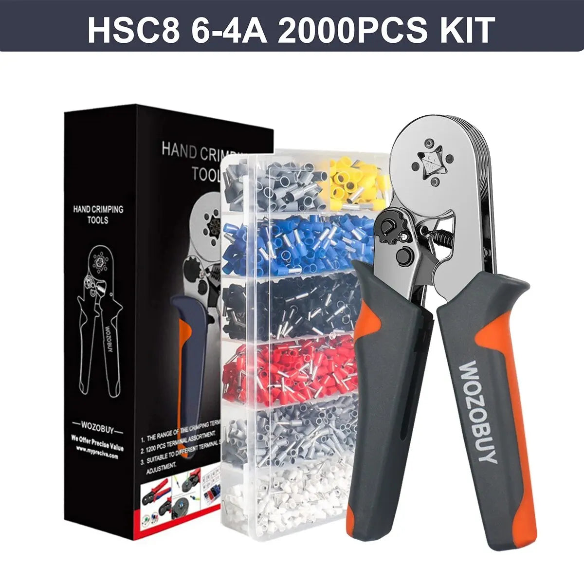 Ferrule Sleeves Terminal Crimping Tools Electrical Pliers