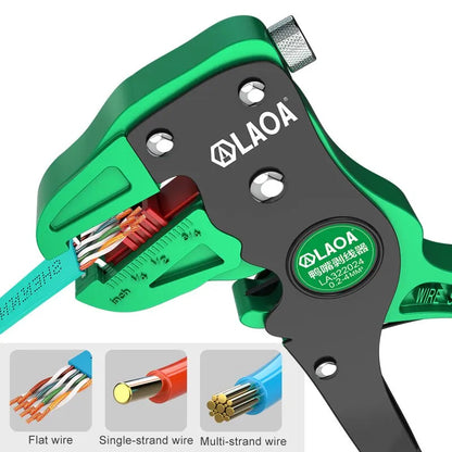 LAOA Automatic Wire Stripper Flatwire Cutter Stripping Plier