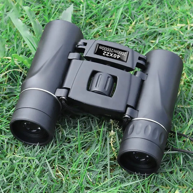 40x22 HD Binoculars 2000M Folding Mini Telescope BAK4