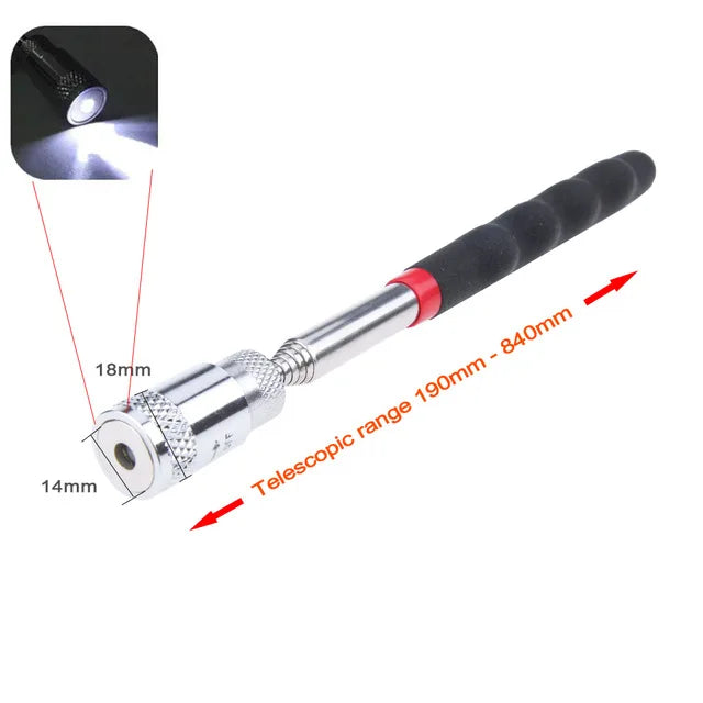 Mini Portable Telescopic Magnetic Magnet Pen Pickup Rod Stick