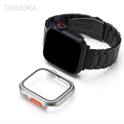 Glass and Case for Apple Watch Screen Protector Cover Bumper