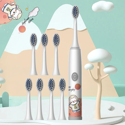 Childrens Electric Toothbrush Soft Hair Cleaning Brush