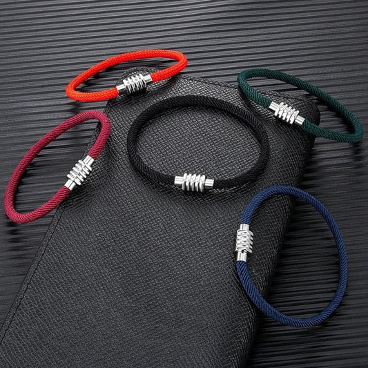 Men Women Waterproof String Rope Wrap Bracelet Handmade