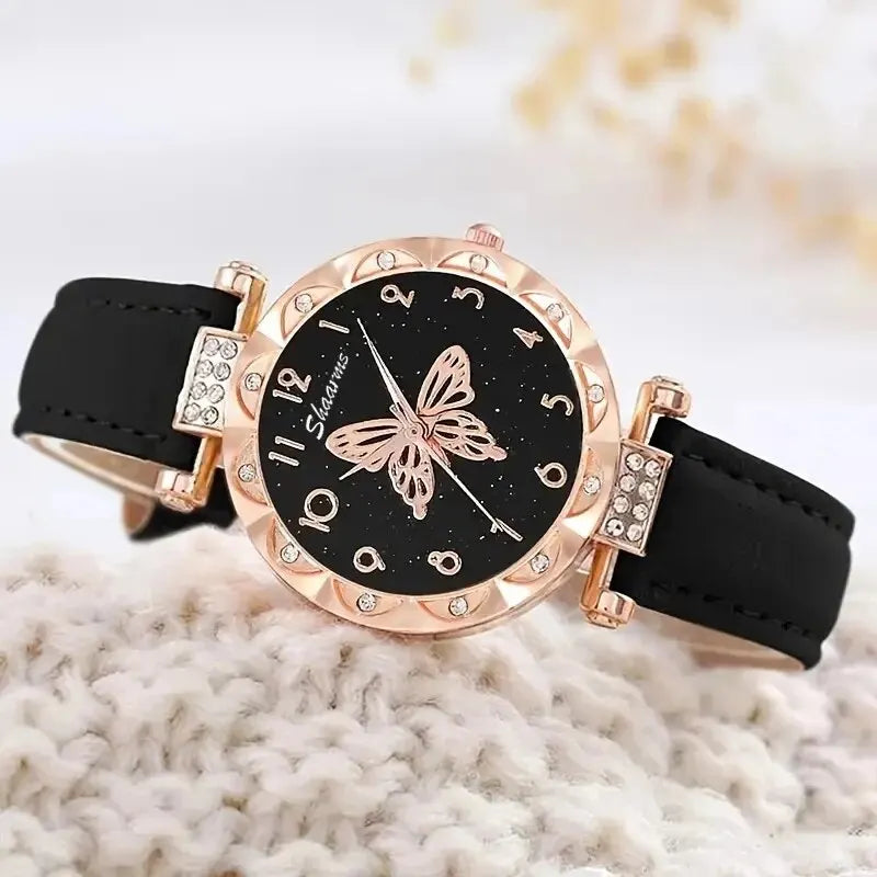 Women Luxury Watch Jewelry Set