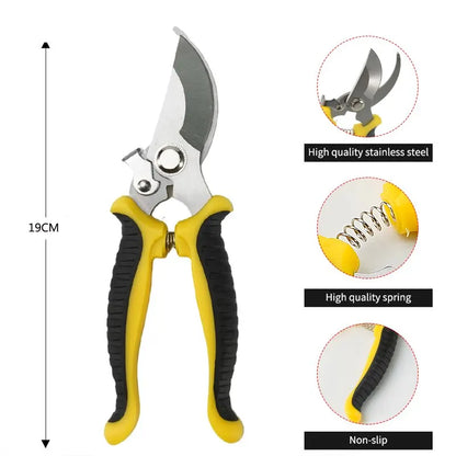 Pruner Garden Scissors Professional Sharp Pruning Shears